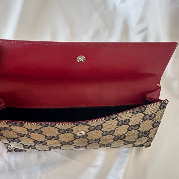 Gucci Monogram Continental Wallet Authentic - Picture 13 of 15